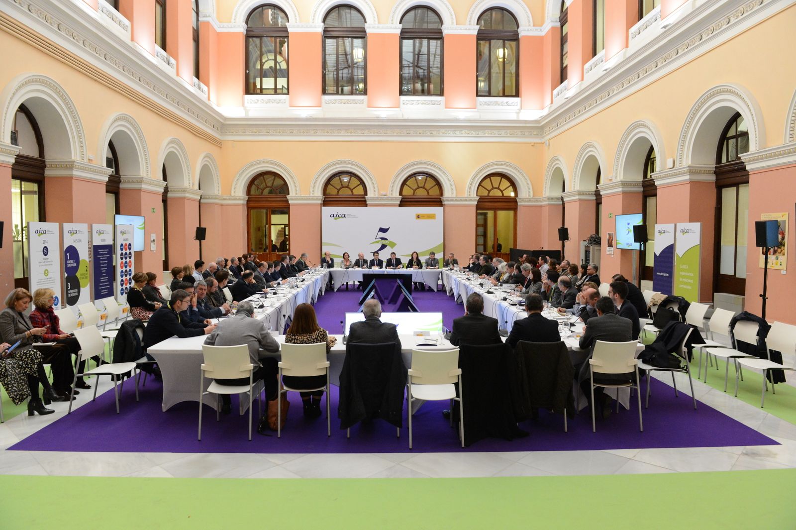 Clausura del Consejo Asesor de la AICA presidida por Luis Planas