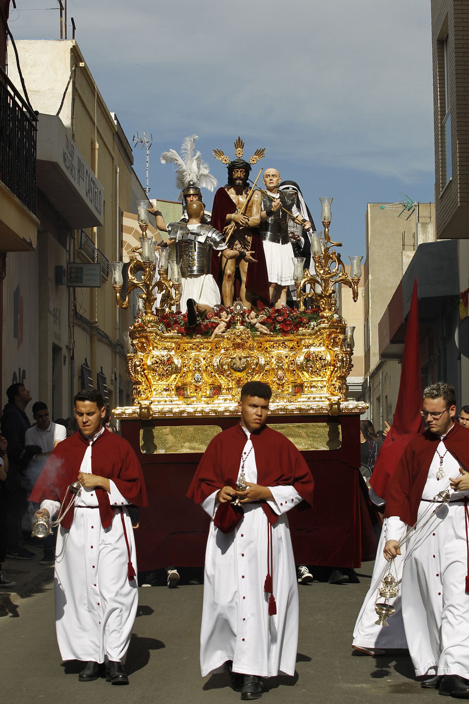 Imágenes de la Procesión de Coronación. Barrio de Los Molinos. Semana Santa Almería 2019