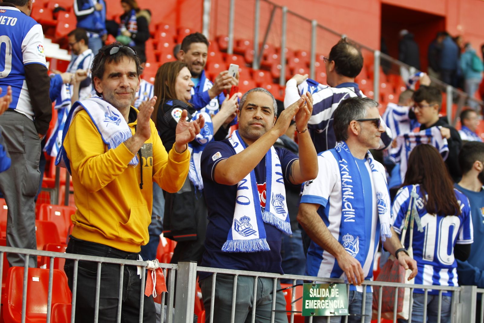 Imágenes del partido U.D. Almería-Real Sociedad