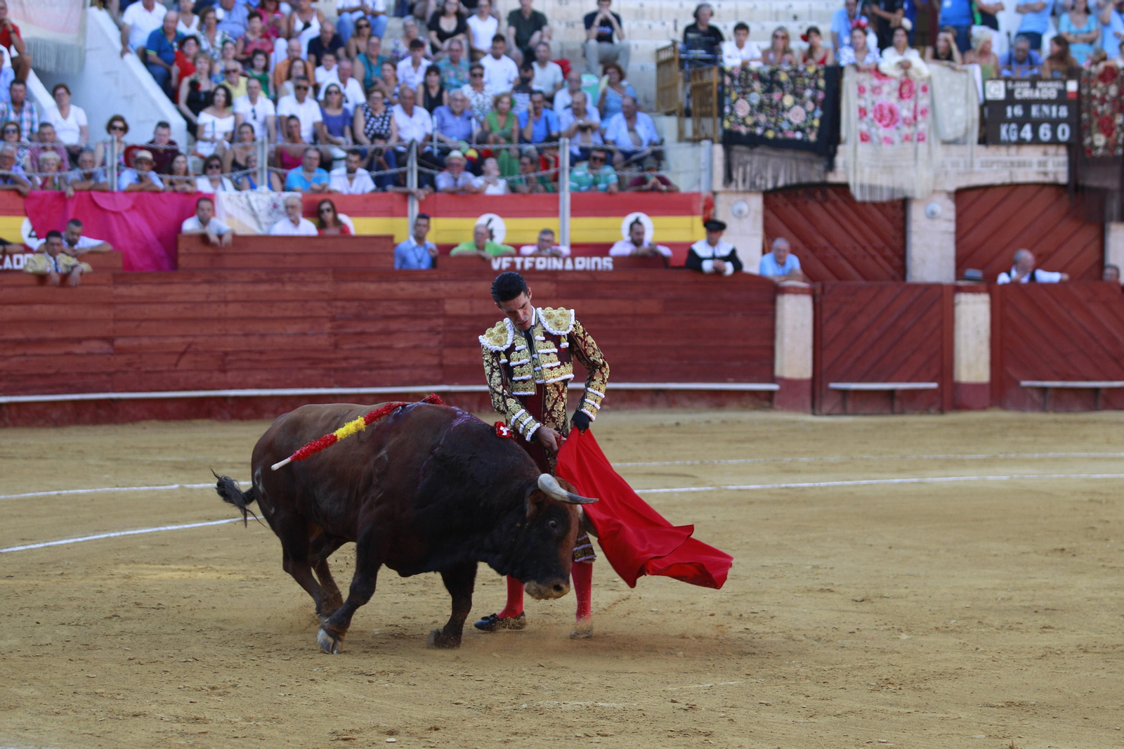 Triunfo del diestro Emilio de Justo en la Corrida de Toros de la Feria de Almería 2023