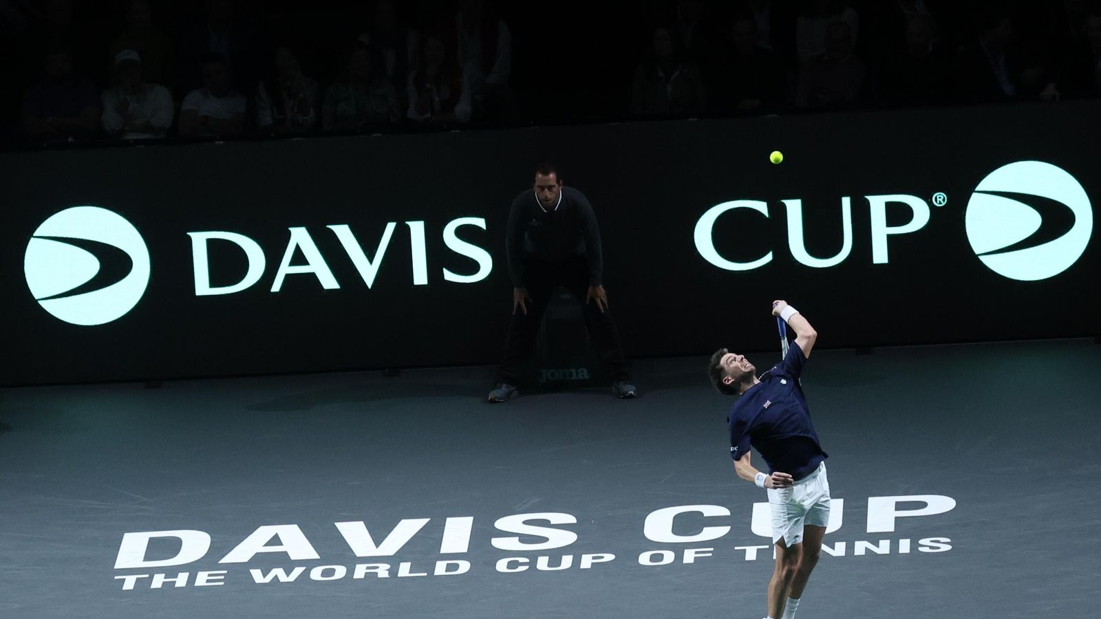 Cameron Norrie, durante el duelo.