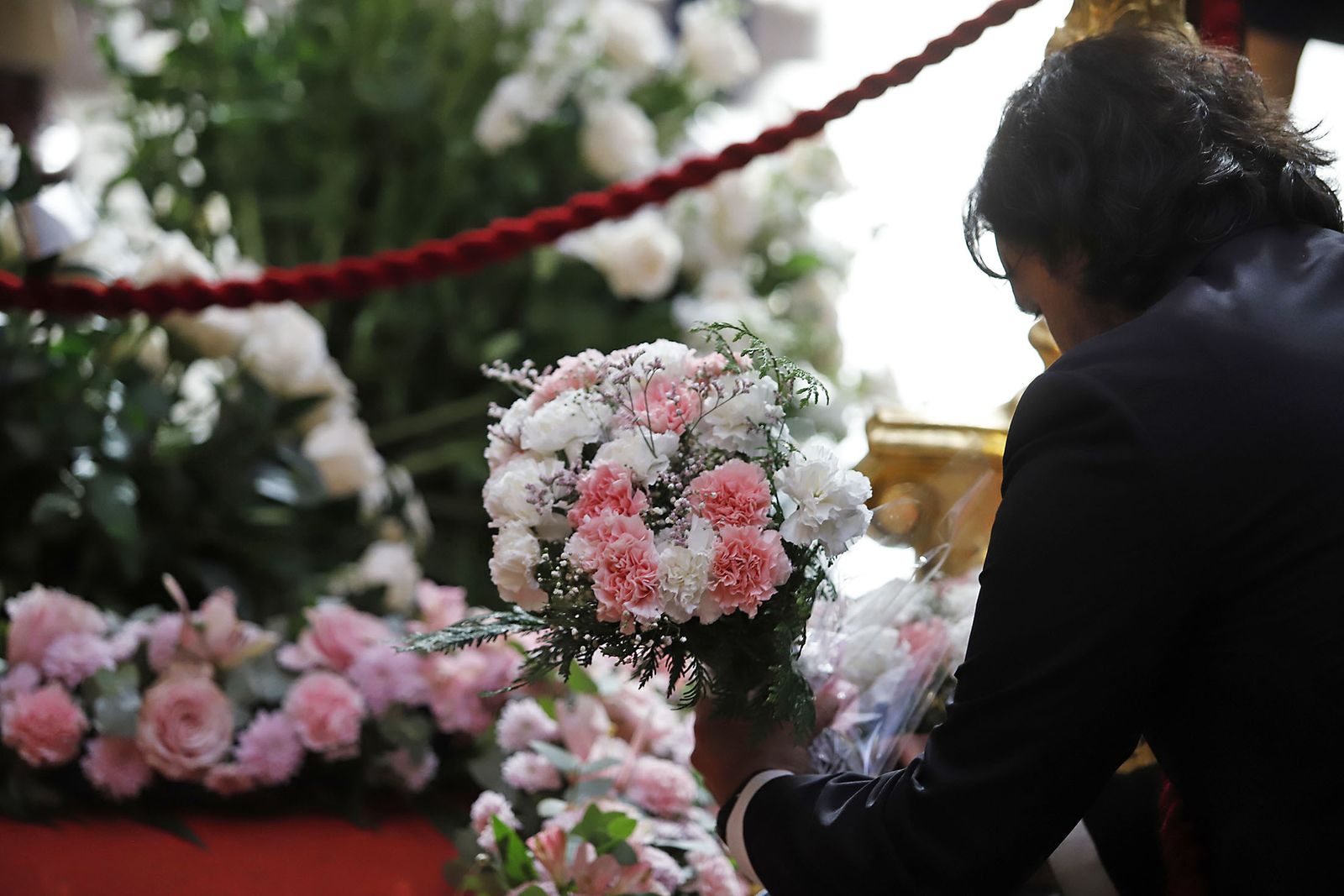 La Virgen de La Victoria regresa a la Parroquia del Sagrado Corazón de Jesús