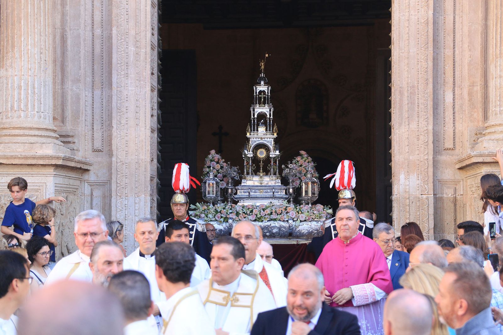 Las imágenes de la procesión del Corpus en Almería