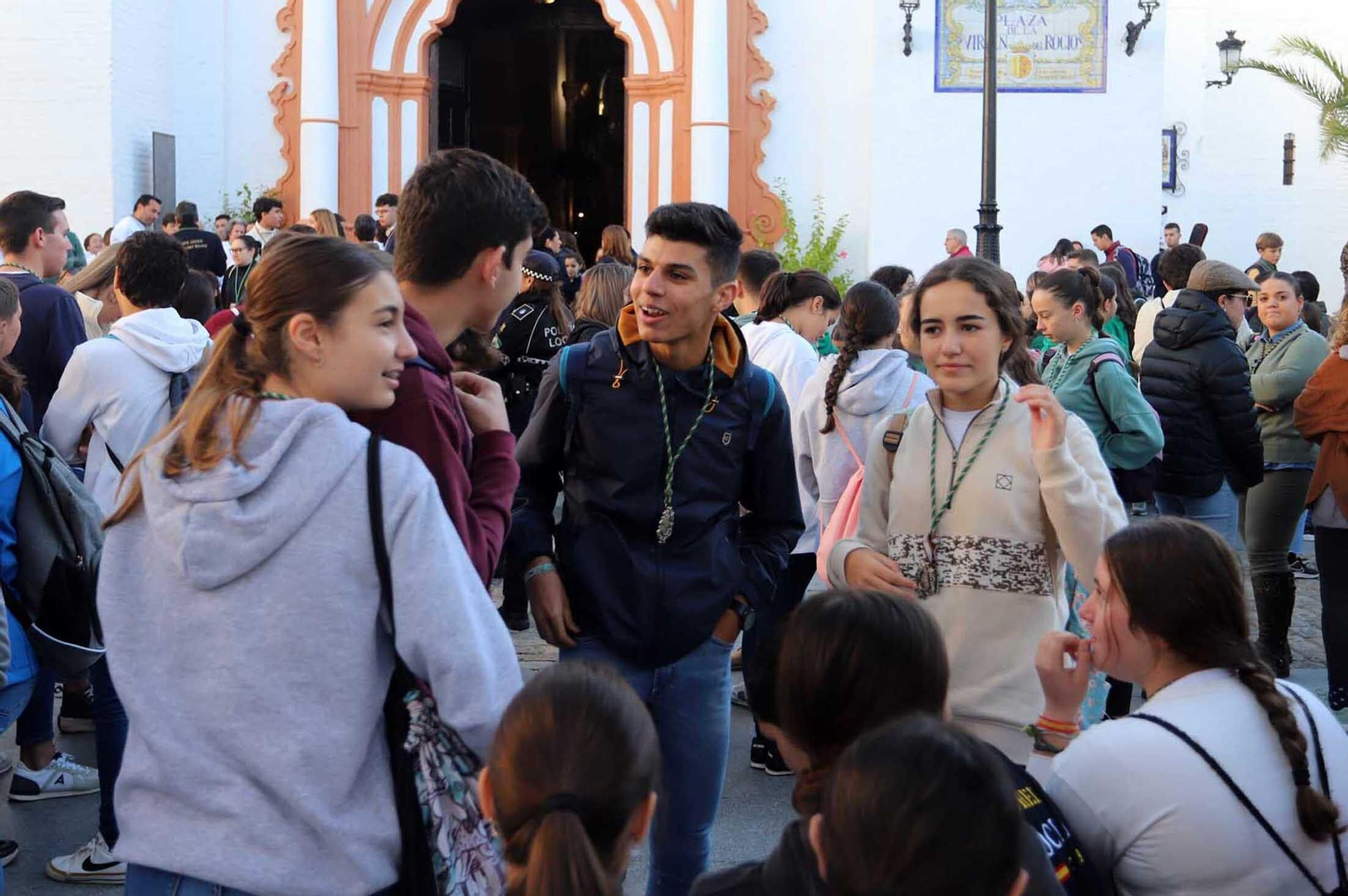 Imágenes de la Peregrinación de Jóvenes Rocieros