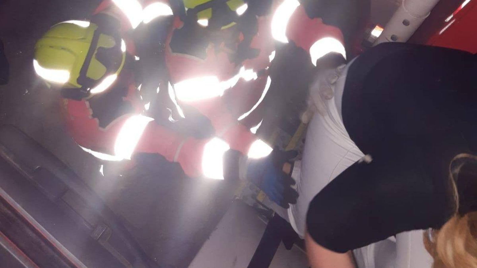 Rescate de los Bomberos de Andújar.