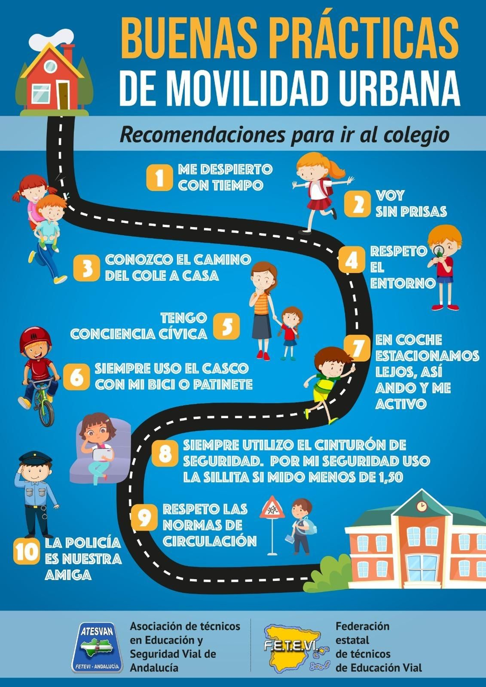 Las recomendaciones de la Policía Local.
