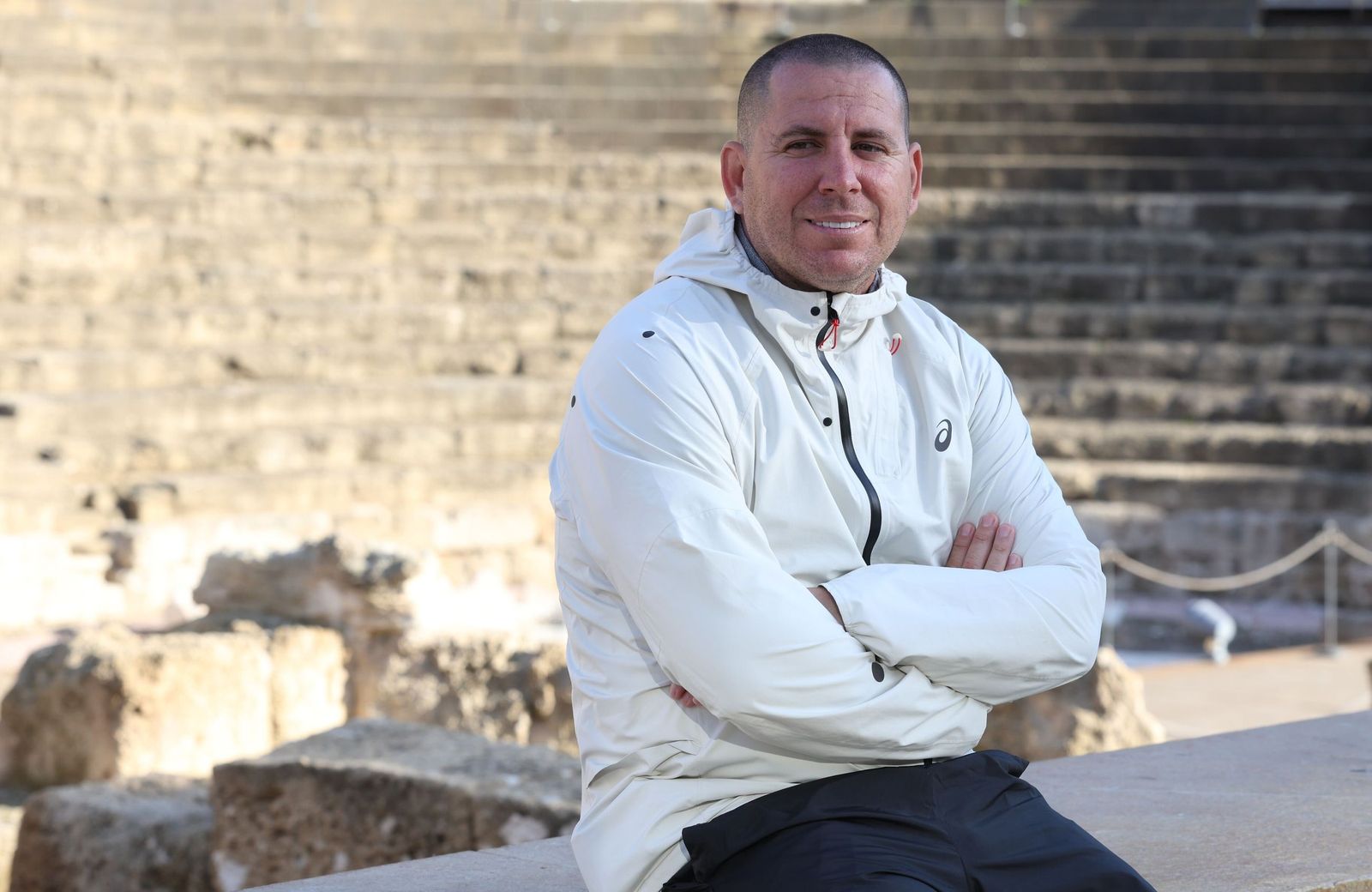 Koke, en el Teatro Romano.