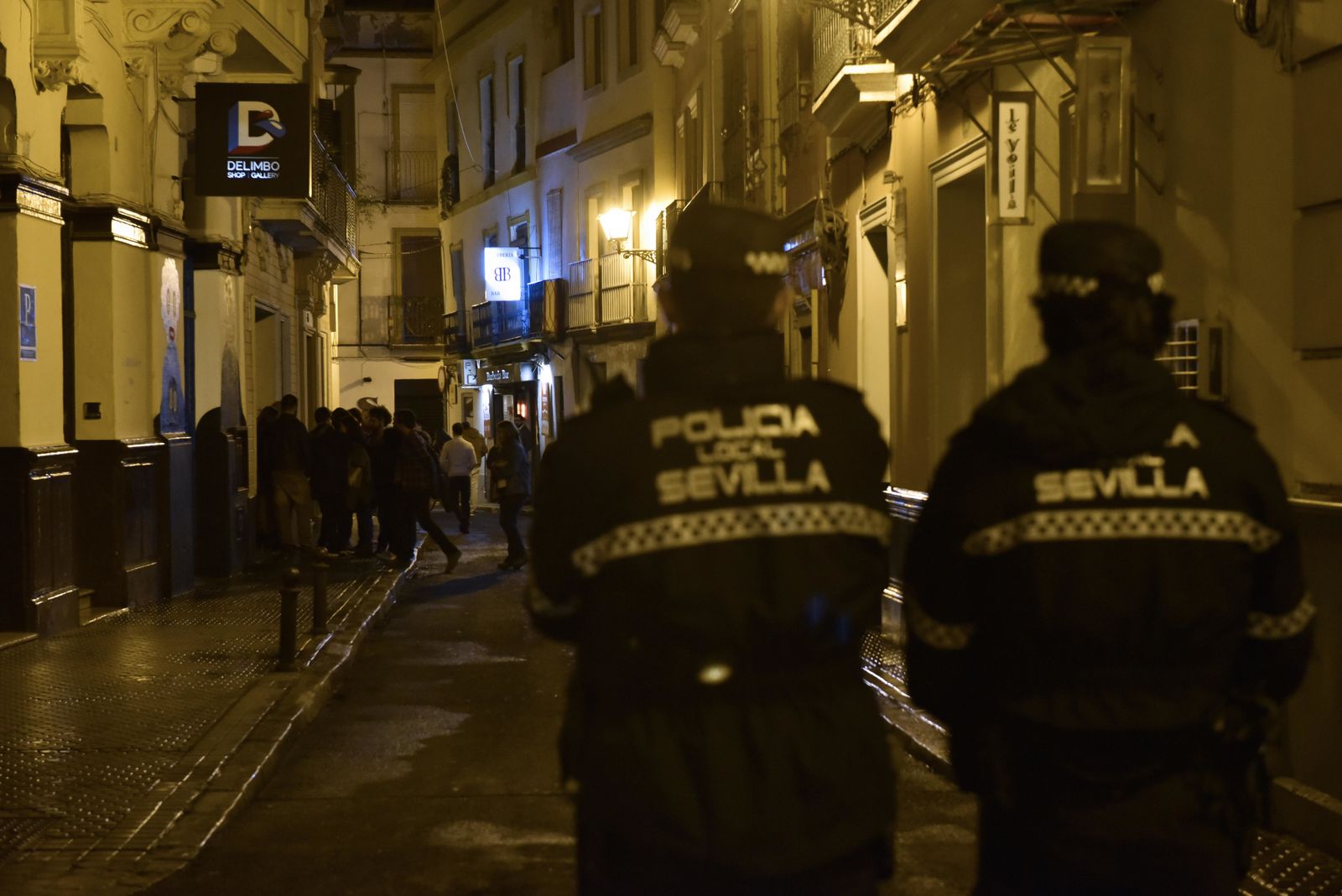 Dispositivo policial contra la movida