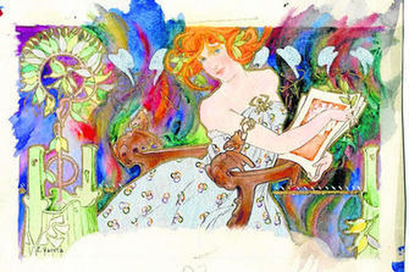 Uno de los modelos característicos de Eulogio Varela.