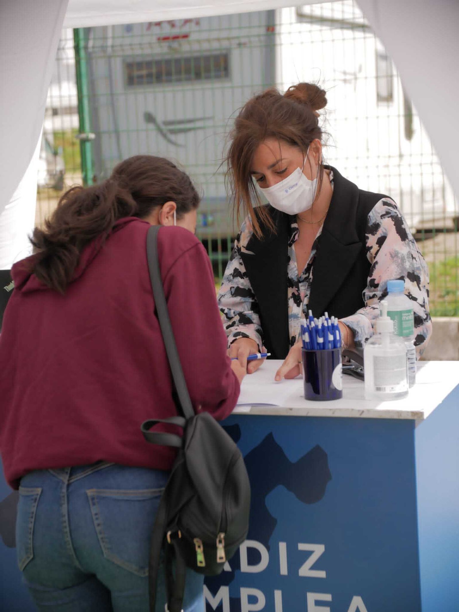 Una entrevista de trabajo en Tarifa.