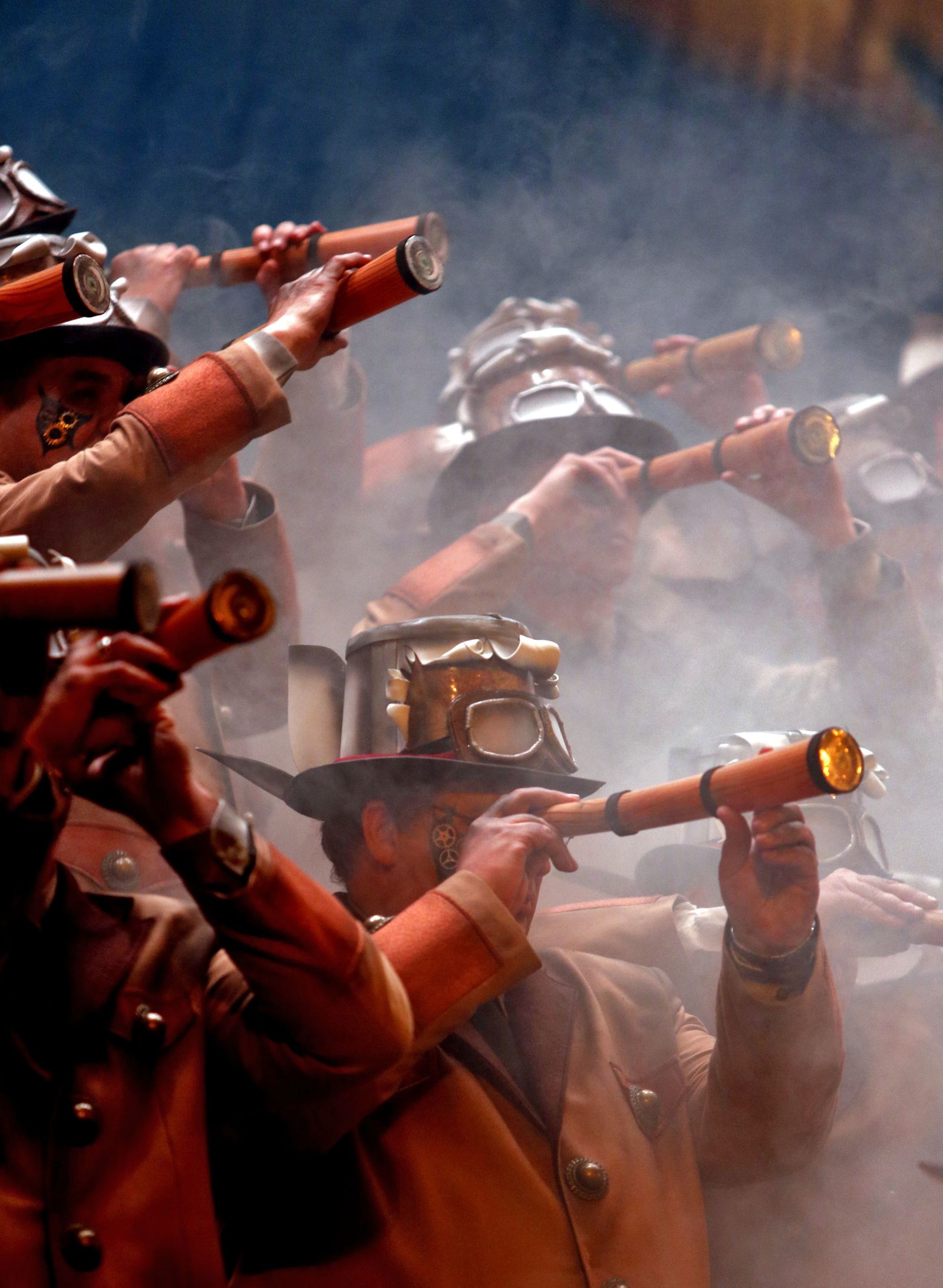 Las imágenes de la octava función clasificatoria