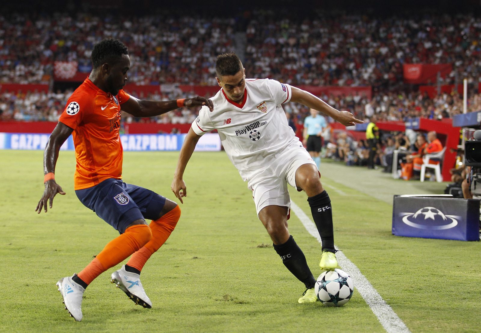 Las imágenes del Sevilla-Basaksehir