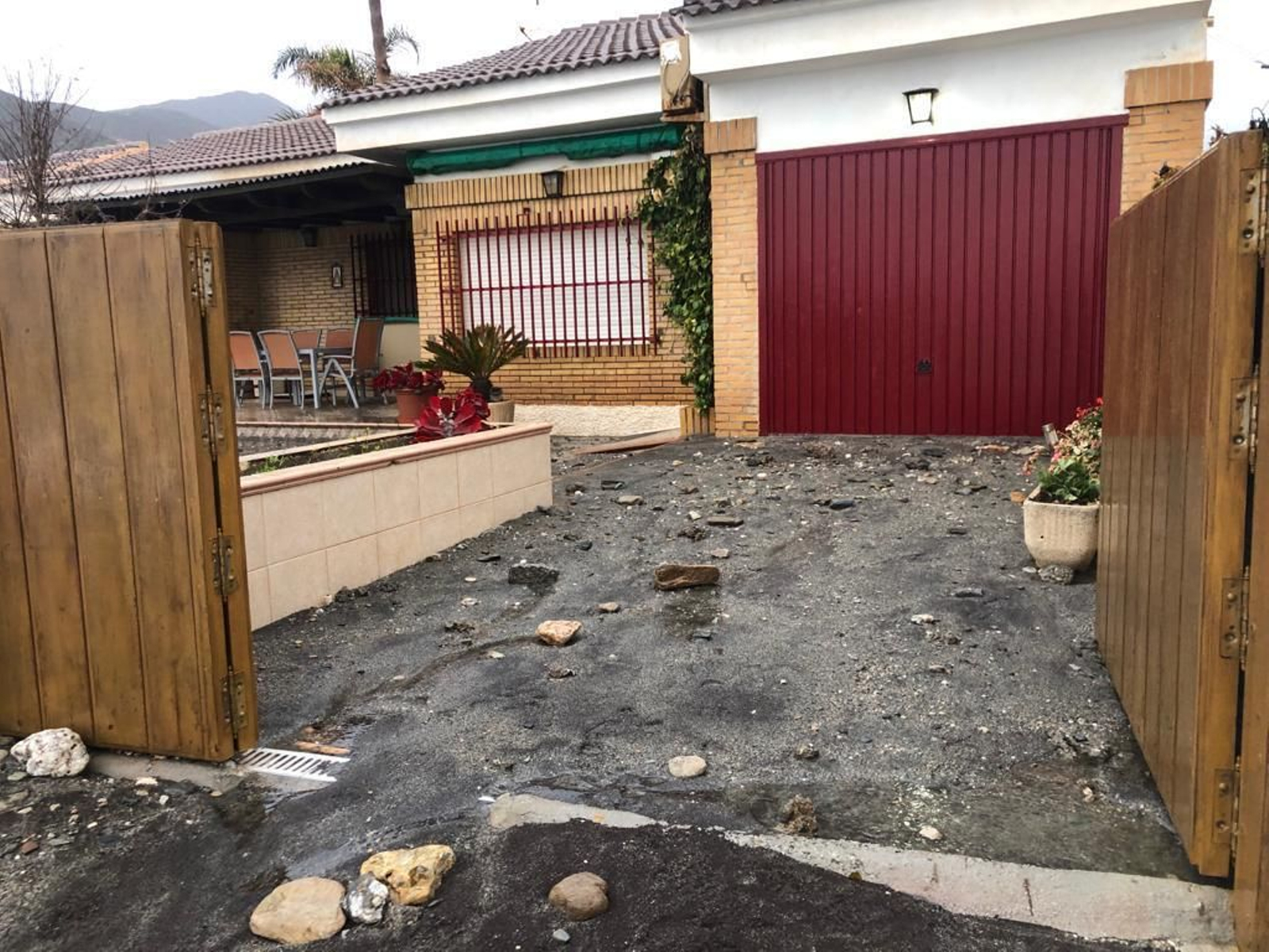 Los destrozos del temporal en la Costa de Granada, en imágenes