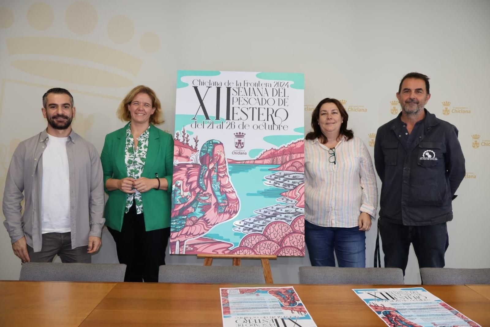 Cartel de presentación de la XII Semana del Pescado de Estero Cartel de presentación de la XII Semana del Pescado de Estero