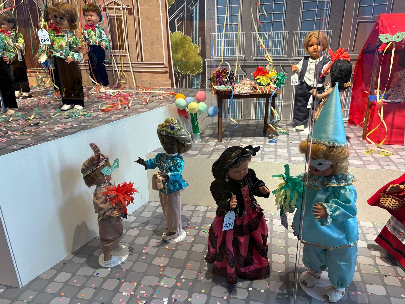 Muñecas de María Emilia Lira de Carnaval