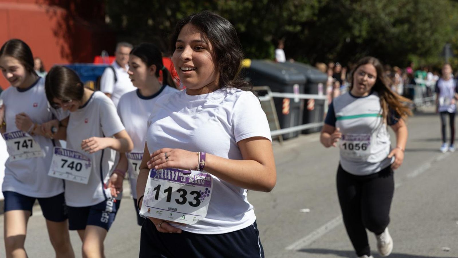 La carrera escolar de “La Gloria” que aúna inclusión y solidaridad, en imágenes