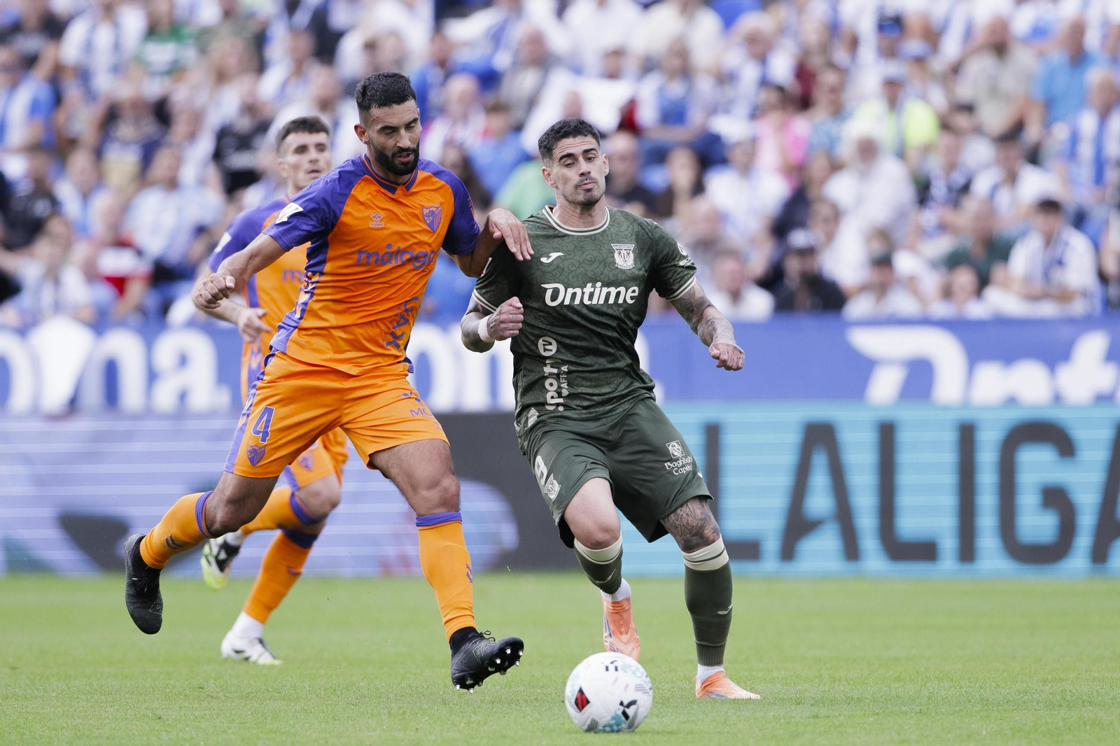 Leganés-Málaga CF, en fotos