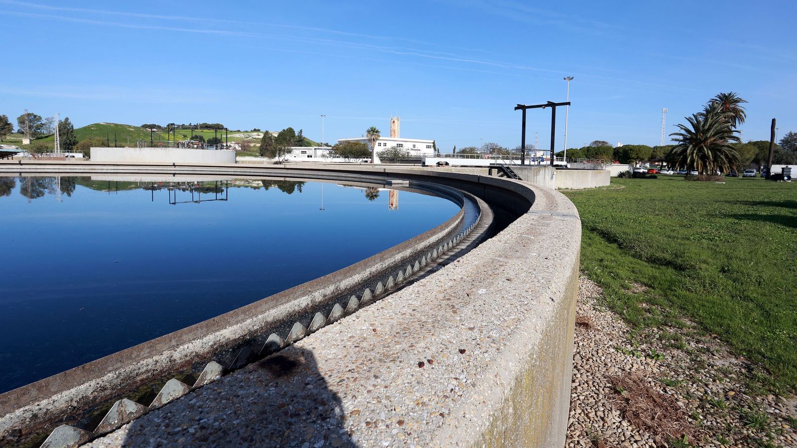 Así está la depuradora de Jerez