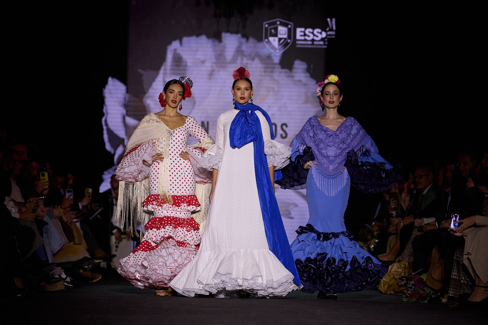 El desfile de Cátedra Internacional de Moda Flamenca Flamentex en We Love Flamenco 2026, todas las fotos