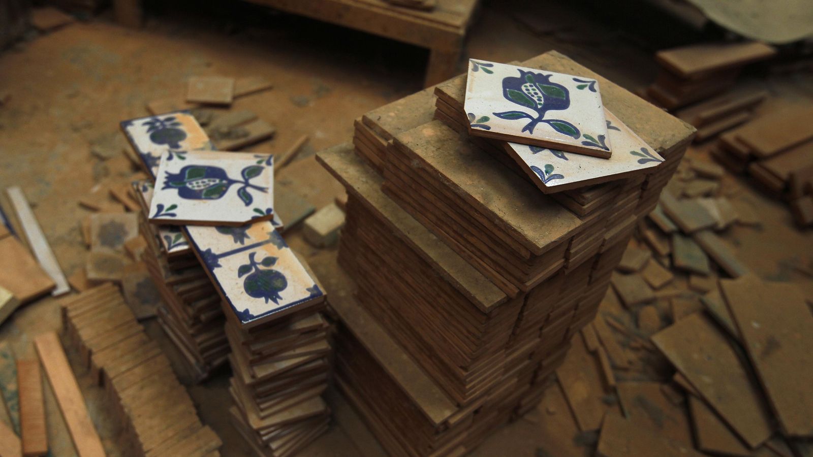 Azulejos para decorar las paredes de las casas granadinas